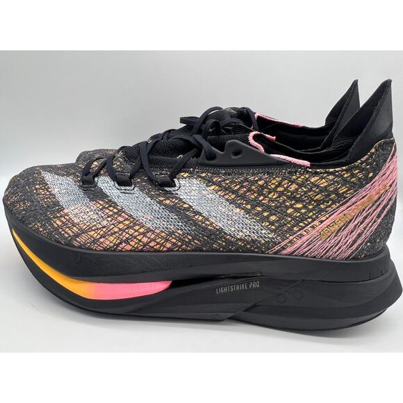 adidas Adizero Prime X 2.0 Strung Black Spark Sneakers ID0267 Men's Size 12 - Picture 2 of 12